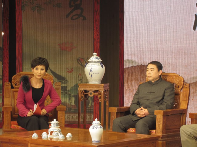 《問(wèn)道徽茶》節(jié)目在合肥天方劇場(chǎng)錄製
