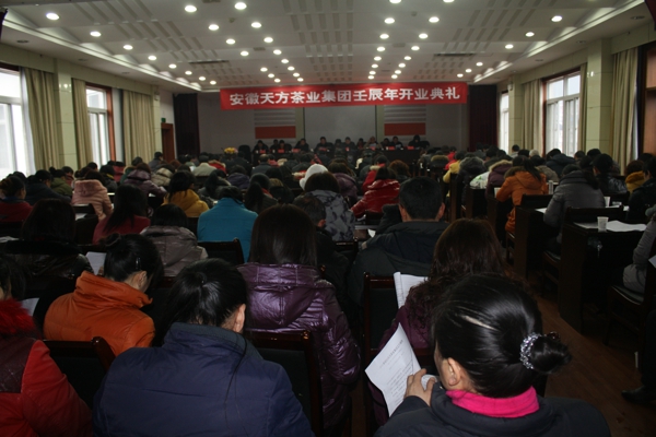 安徽天方集團(tuán)舉辦壬辰年開(kāi)業(yè)典禮